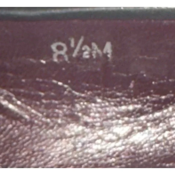 Via Spiga Womens Leopard Calf Hair Loafers Black Leather Trim Driving Mocs 8.5M - Picture 7 of 7